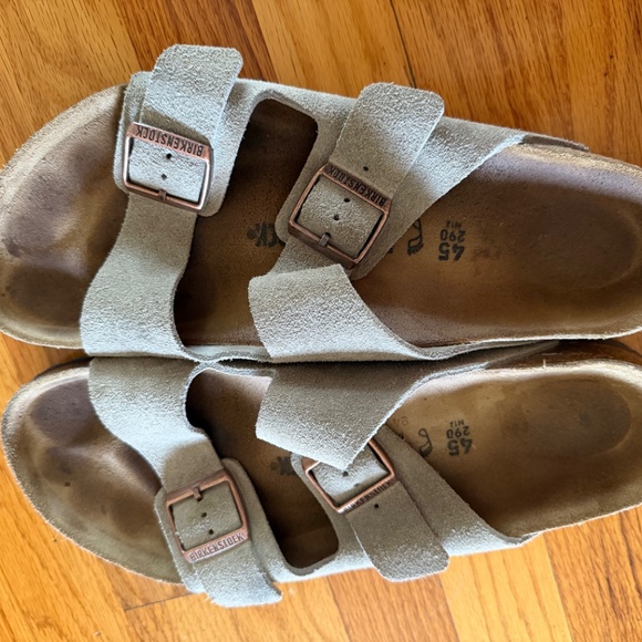 Birkenstock Arizona Suede Men’s Sandals in Taupe EU 45 main image 5